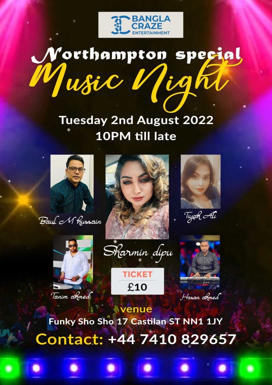 Northampton Special Music Night